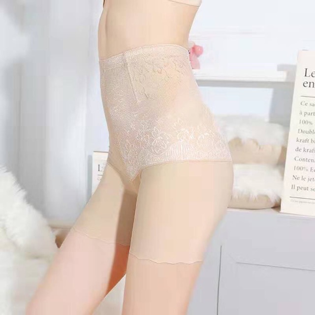 Quần gen bụng lụa chống cuộn