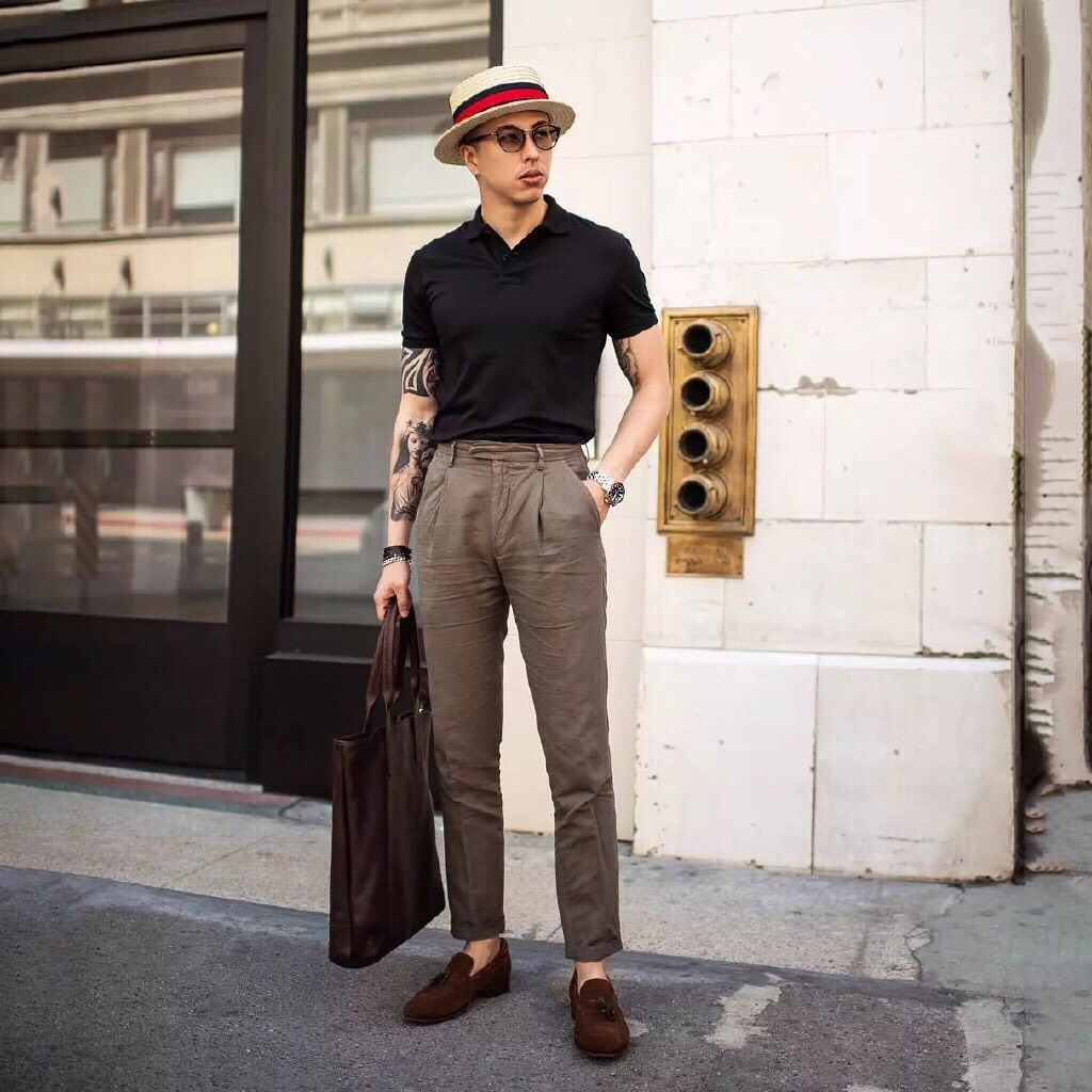 ADAM STORE - Áo Polo Nam Tay Ngắn Cơ bản Xuất Dư Cao Cấp Dành Cho Nam | BigBuy360 - bigbuy360.vn