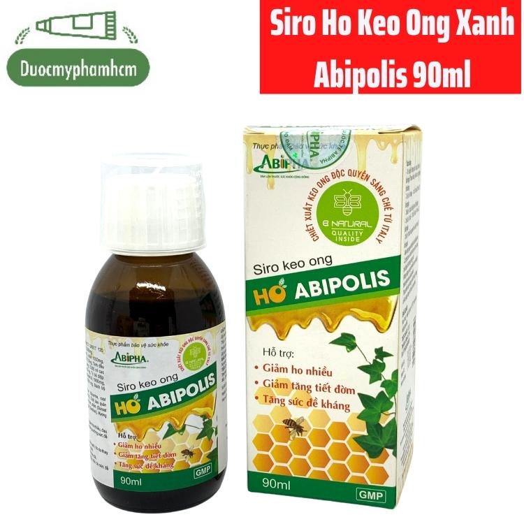 Siro Ho Keo Ong Xanh Abipolis - Giảm Ho Long Đờm- Chai 90ml