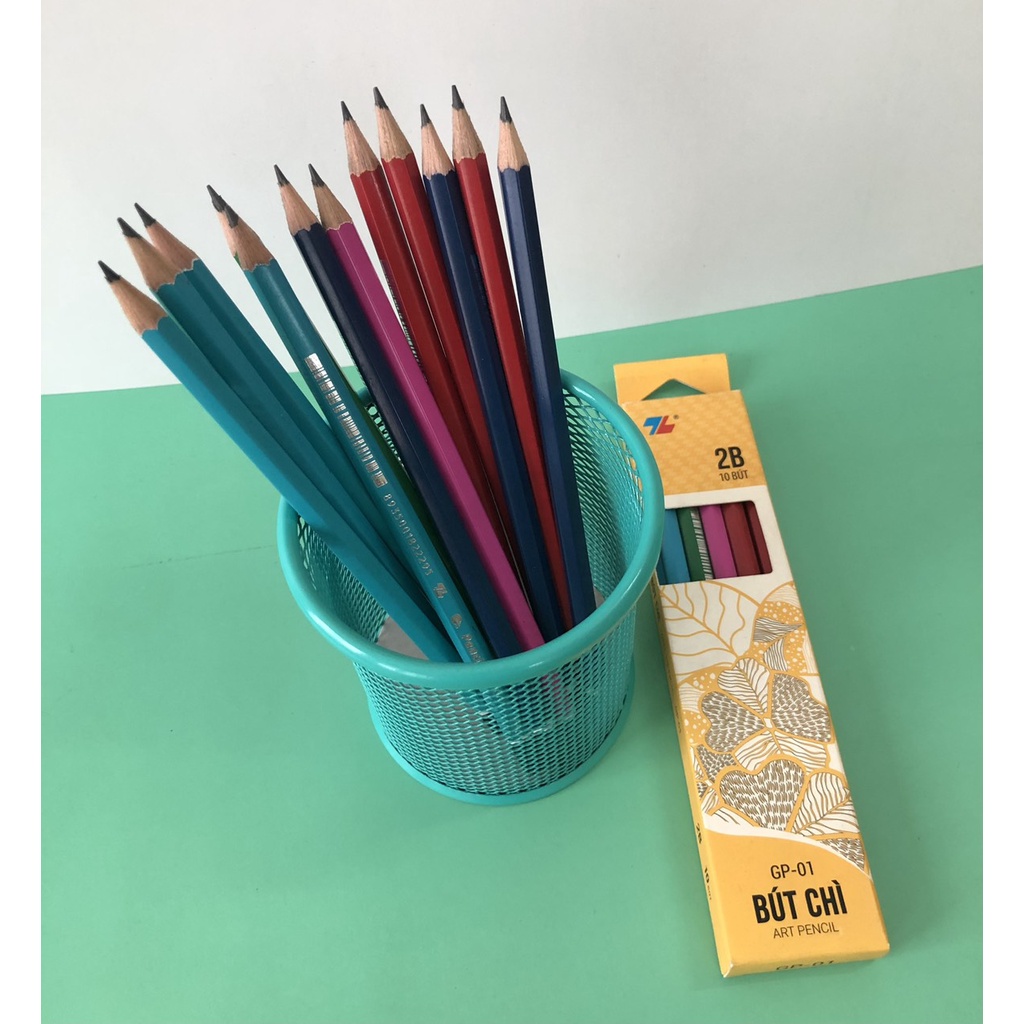 Bút chì 2B Thiên Long các màu GP01 - vpp Quế Anh