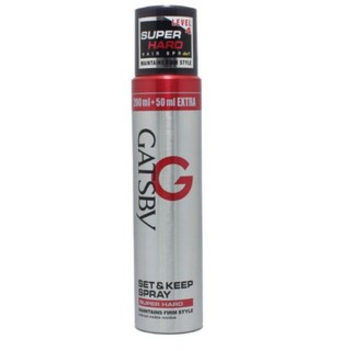 Gôn Xịt Tạo Kiểu Tóc GATSBY SET& KEEP SPRAY 250Ml