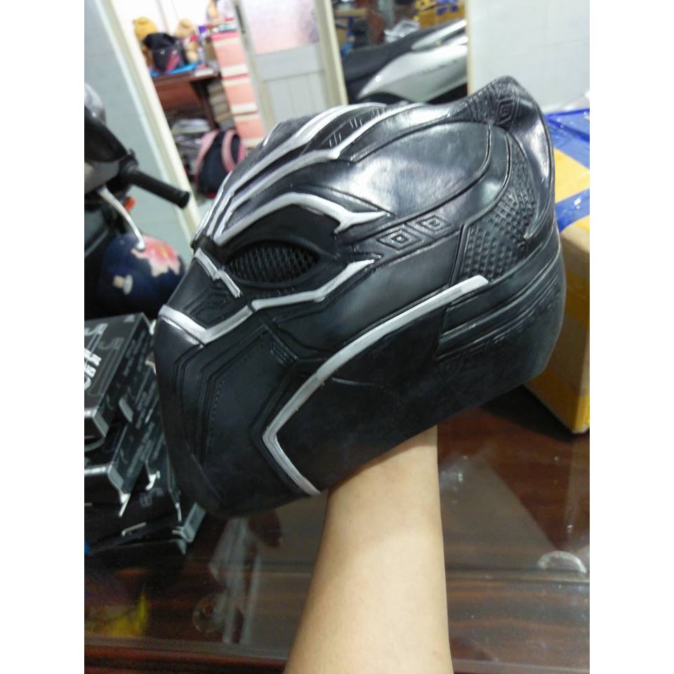 Mặt nạ cosplay Báo đen Black Panther Wakanda - chi 270k  lỗ nghỉ bán