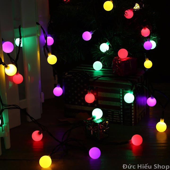 Dây led chớp bi đục [ chớp đủ màu - dài 10m]