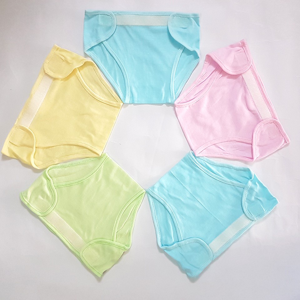 Set 5 quần đóng bỉm Minh Hoàng đủ màu cho bé