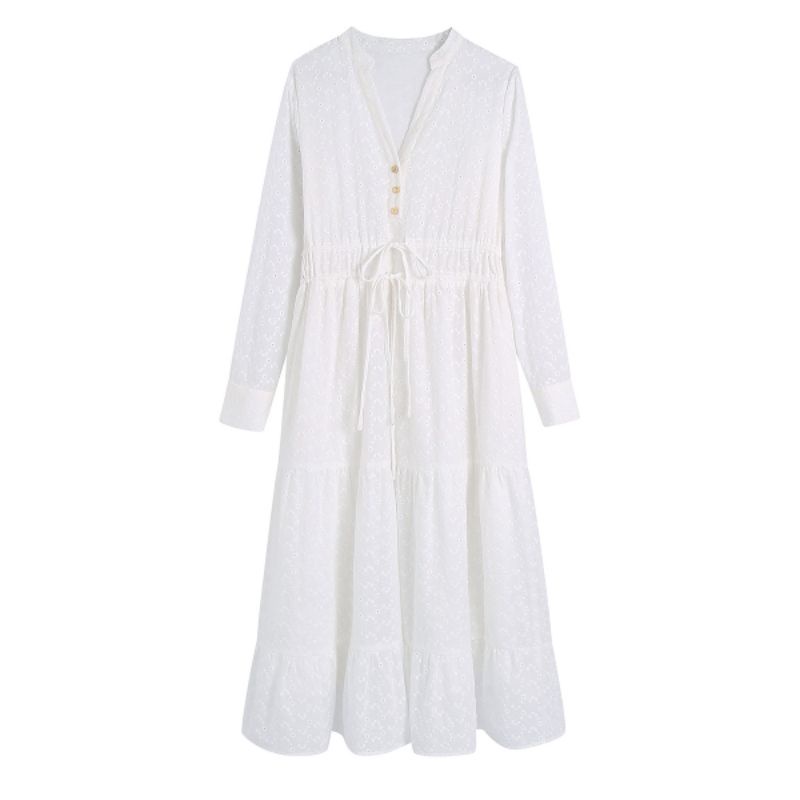 ĐẦM MAXI DÀI THÊU HOA ZARA XUẤT XỊN TQXK