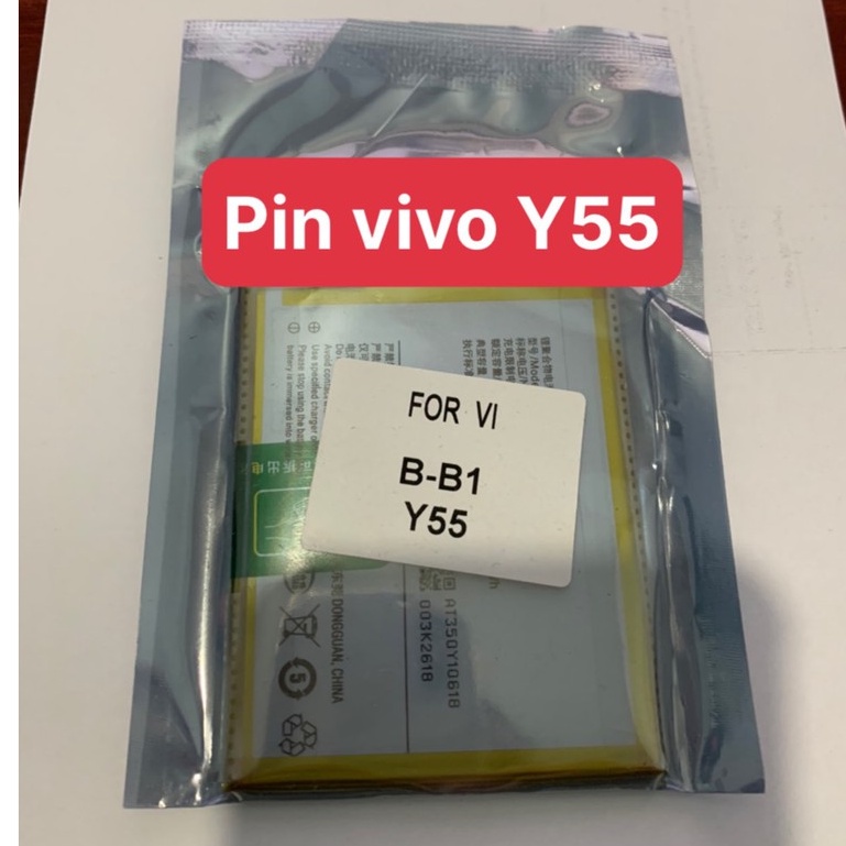 pin B-B1 / Y55 / Y55S / Y55L / Y55A zin dùng chung nhiều mã
