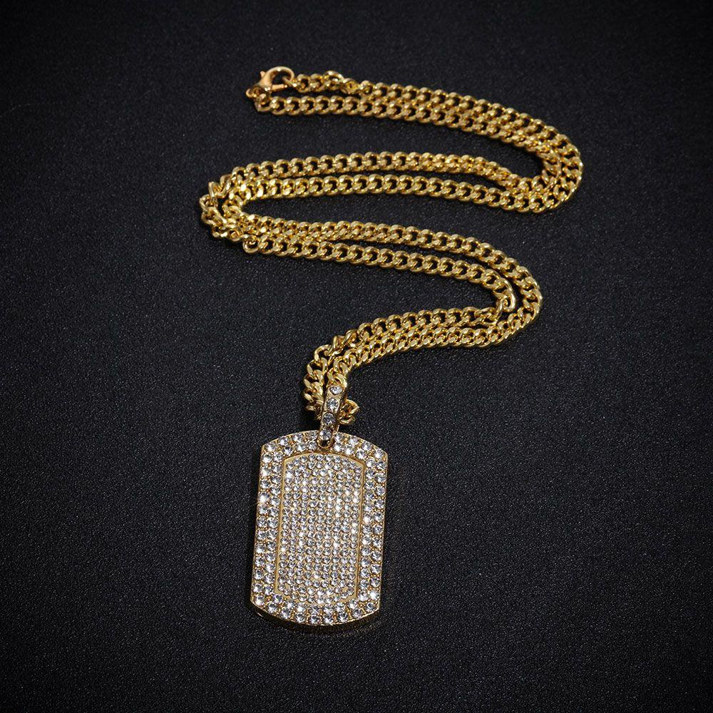 Vòng cổ SUMU Khảm Đá Lấp Lánh Sang Trọng Thời Trang|Vòng cổ Chuỗi Xích Xoắn Đính Đá Lấp Lánh Phong Cách Hip Hop Cá Tính