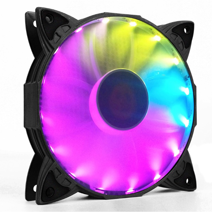 Quạt Tản Nhiệt, Fan Led RGB Coolmoon V1 - Đồng Bộ Hub Coolmoon