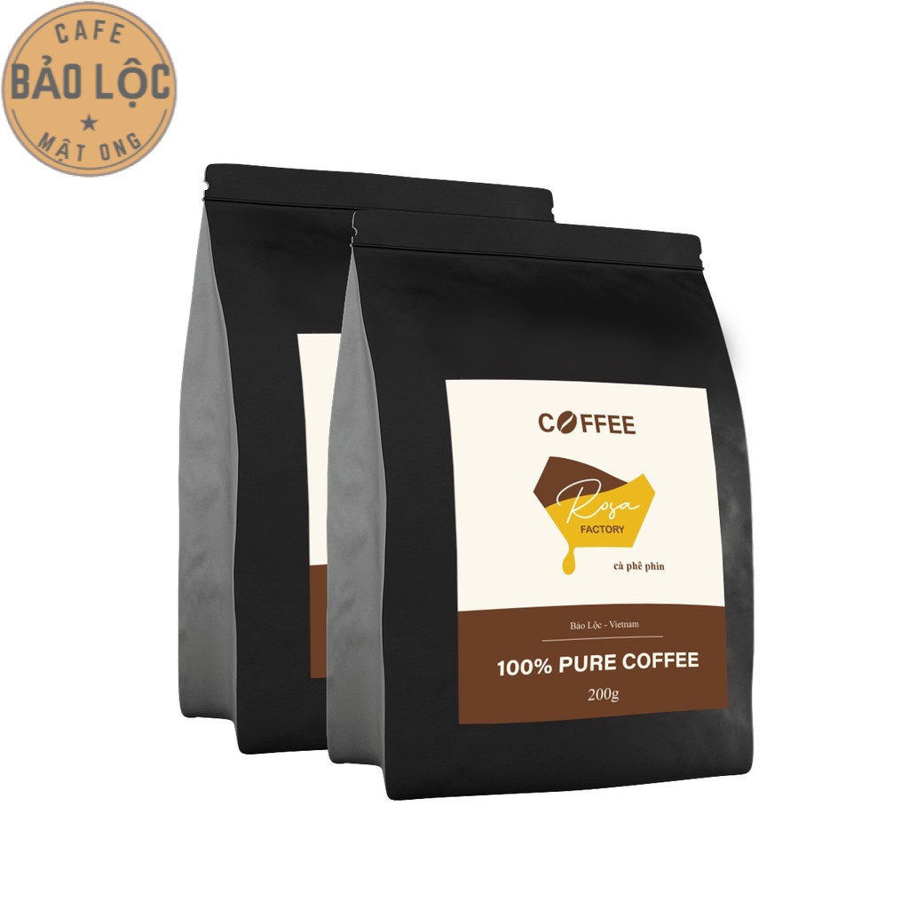Cà Phê Bột Robusta 100% nguyên chất rang mộc - đậm đắng chuẩn Việt - thơm ngon - hậu ngọt - Cafe Honey Mys