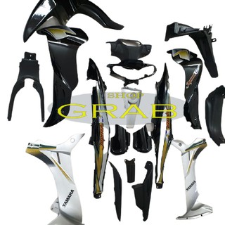 [TẶNG TEM XE] Bộ dàn áo nhựa ABS cao cấp MÀU ĐEN xe JUPITER V -G556