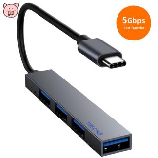 Type-c to 4usb 2.0 hub splitter converter otg adapter cable for macbook pro imac pc laptop notebook