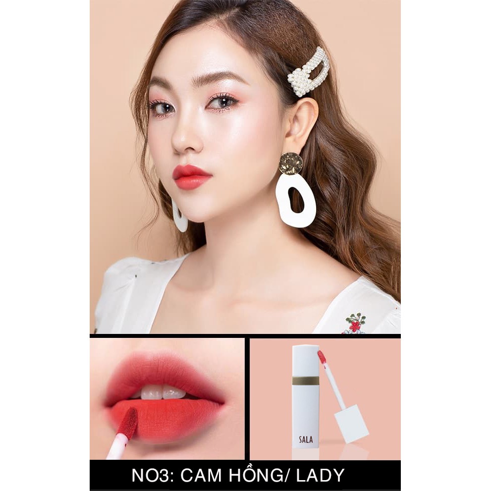 [Son Kem Lì] Son Tint SALA Hàn Quốc Siêu Lì Siêu Mịn Không Trôi (Đủ Màu) | BigBuy360 - bigbuy360.vn