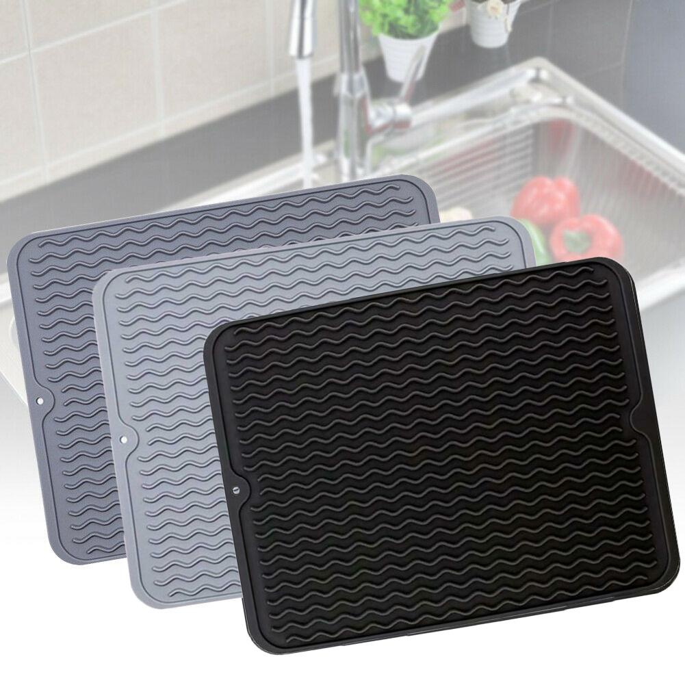 Giá Đỡ Chén Dĩa Bằng Silicon Chống Trượt Tiện Dụng Cho Nhà Bếp