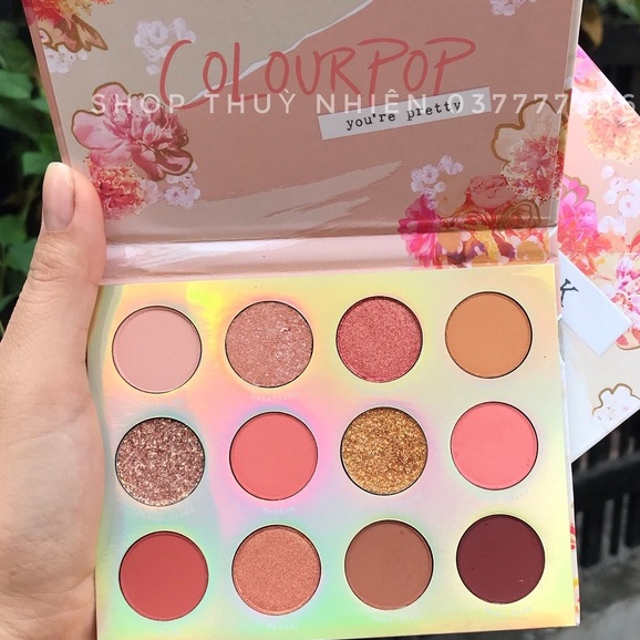 Bảng Màu Mắt Colourpop Sweet Talk 12 ô