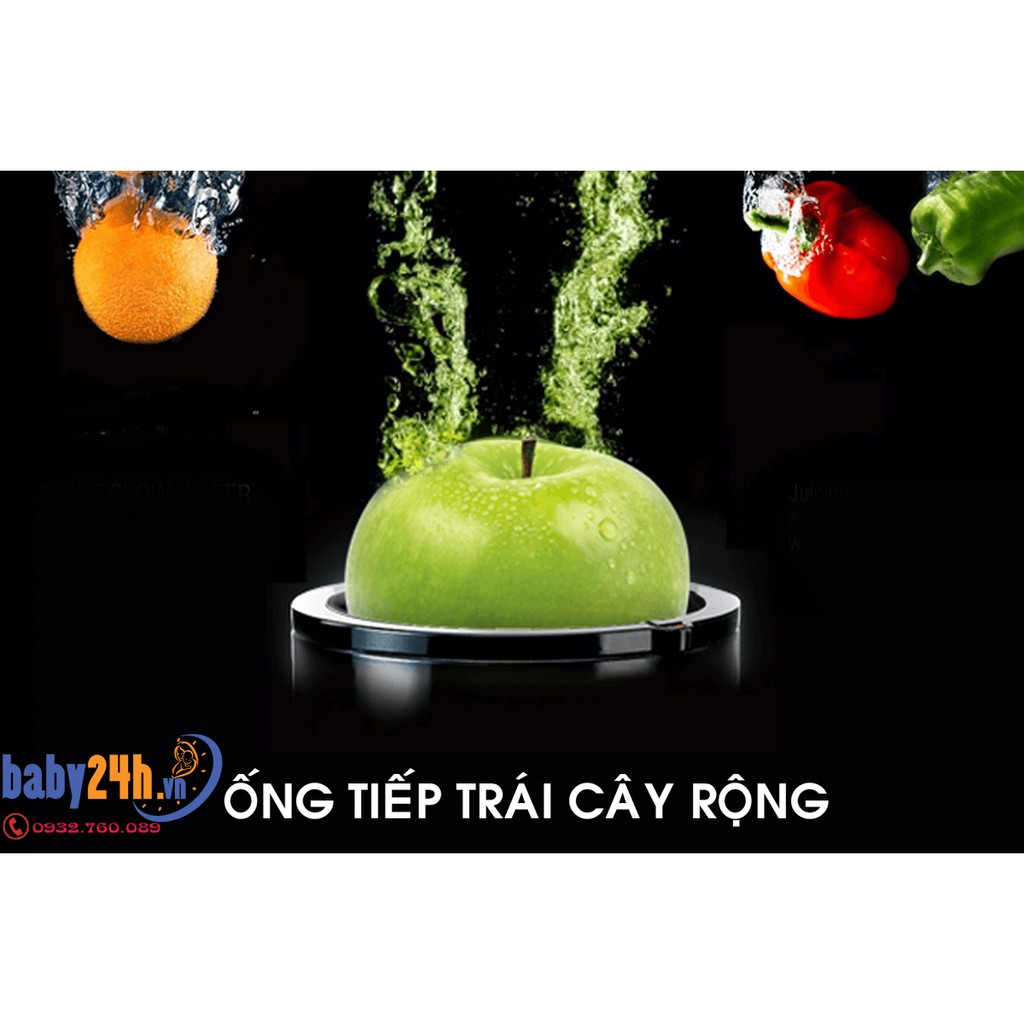 Máy ép trái cây BioChef Atlas 666 3 in 1 Tặng cối làm xem và sinh tố