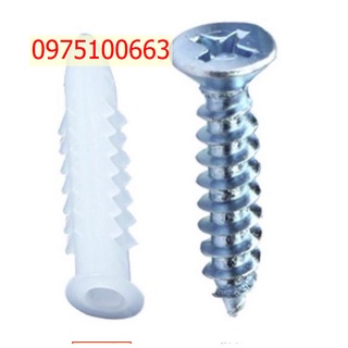  Vít bắt tắc kê nhựa 2F 3F 4F 5F 6F 7F (6k/100g) - Vít tắc ke - vít