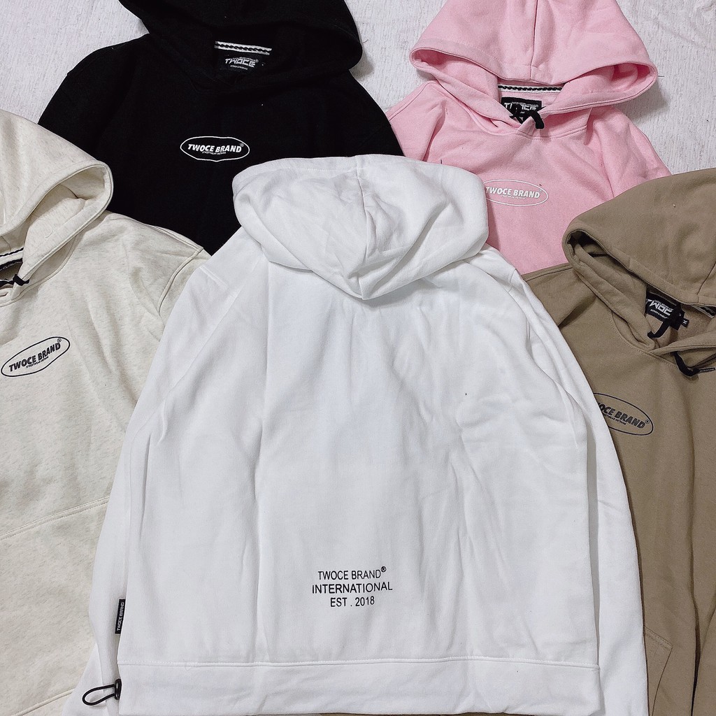 ÁO NỈ HODDIE TWOCE OVAL / BY TWOCE BRAND