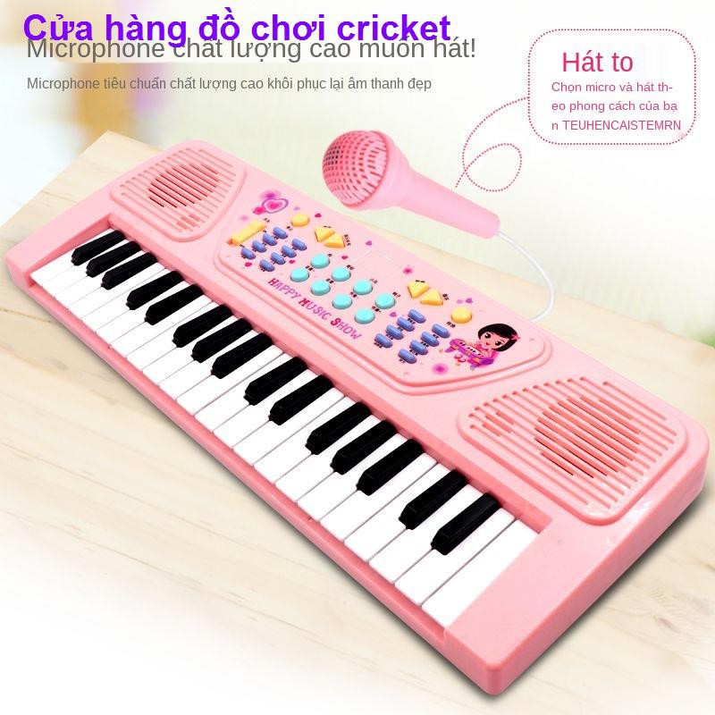 bàn phím 37 dành cho trẻ mới bắt đầu, đồ chơi em, bé gái, trường tiểu học đàn piano đa chức năng âm nhạc