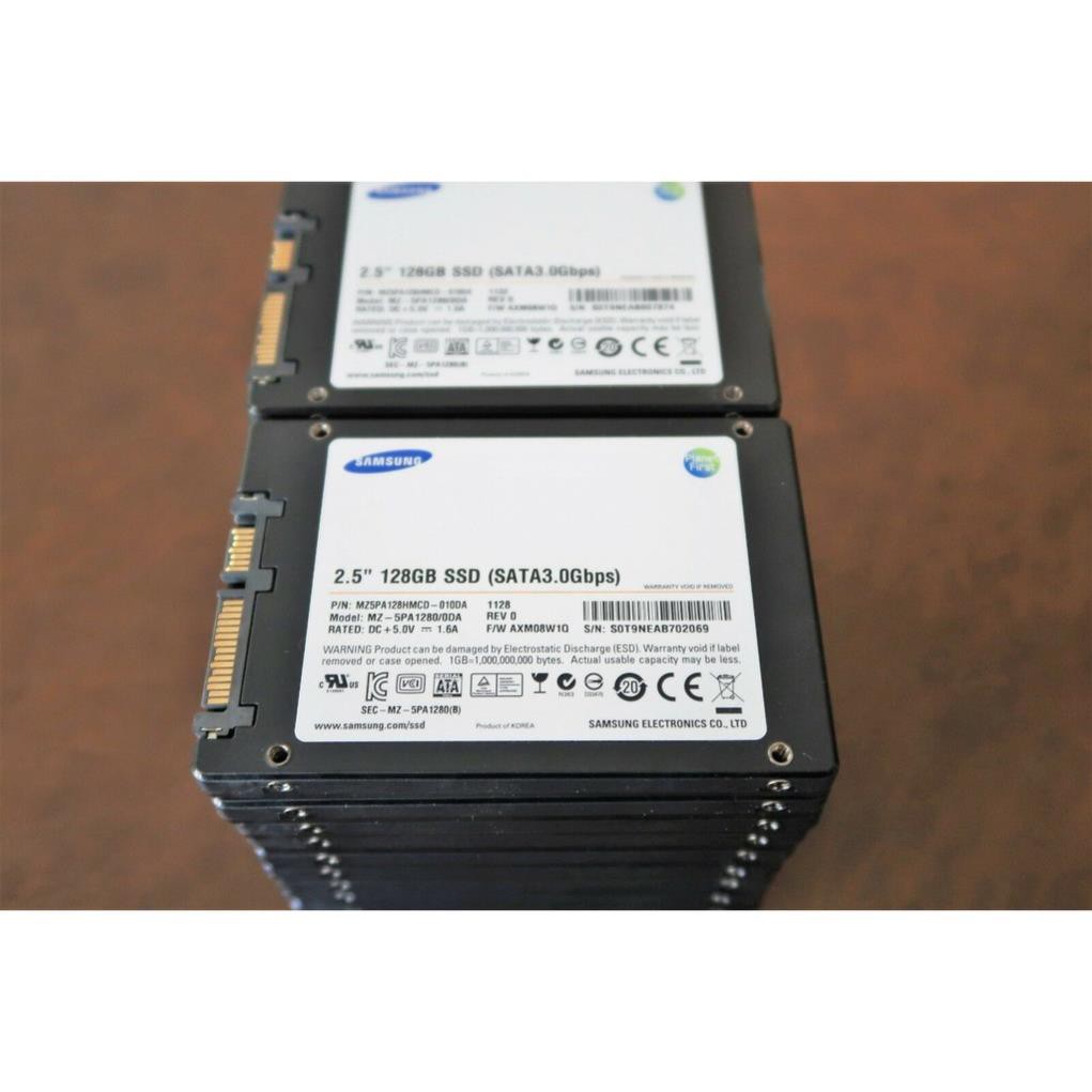 Ổ cứng SSD Samsung 128GB Hàng tháo máy Bảo hành 12 Tháng