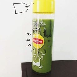 Bình thủy tinh Lipton