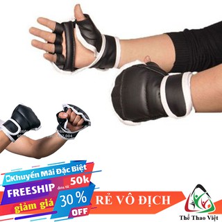 🎁 Găng tay đấm bao cát giá rẻ ⚡FREESHIP⚡  Găng tay tập võ