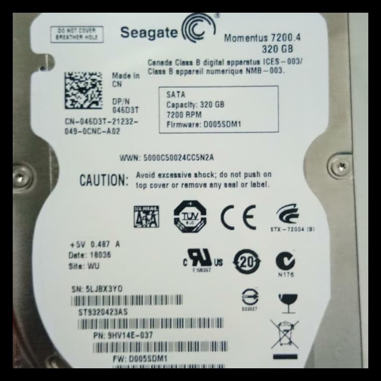 Ổ Cứng Bên Trong Laptop / Hdd 2.5 "Inch 320gb Sata Code 303 | BigBuy360 - bigbuy360.vn