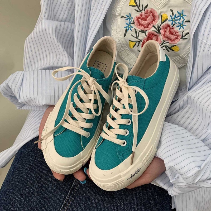 Giày thể thao phản quang, vải cavas đế bánh mì | BigBuy360 - bigbuy360.vn