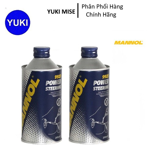 Dung Dịch Chống Rò Rỉ Trợ Lực Tay Lái MANNOL Power Steering Leak Stop 9923 300ml YUKI MISE Phân Phối Chính Hãng💯