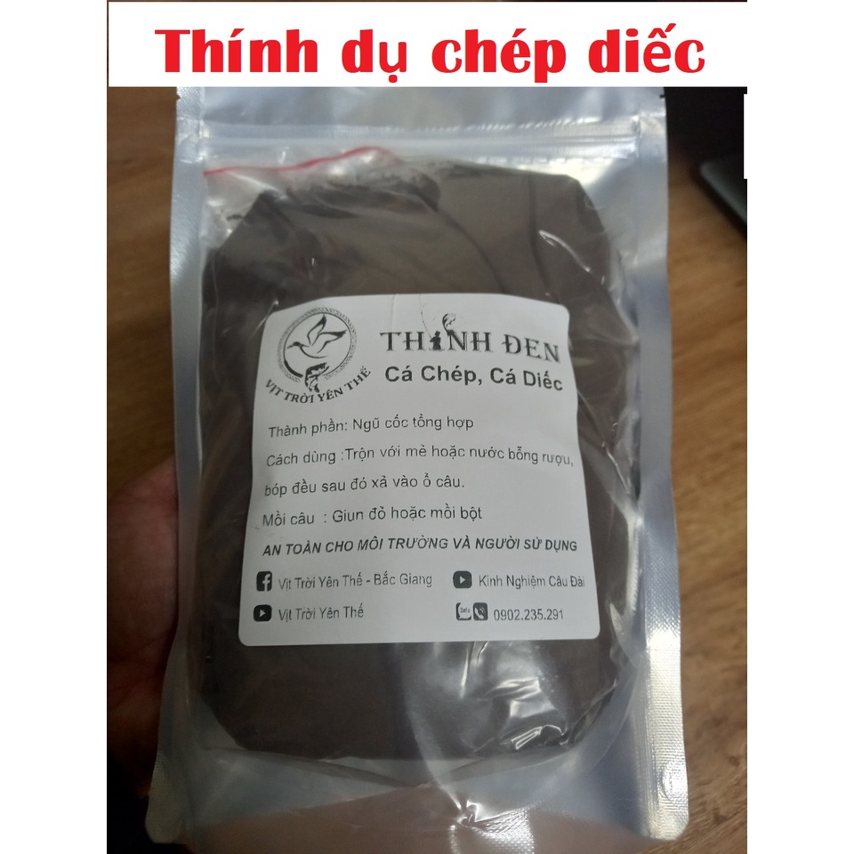 MỒI CÂU CÁ CHÉP, DIẾC SỐ 1