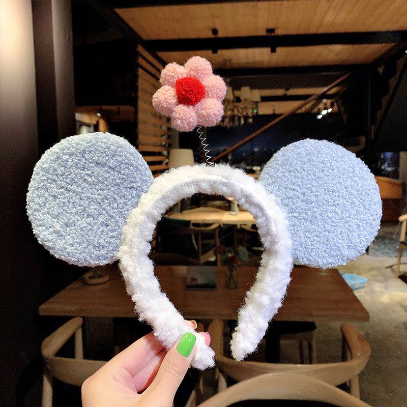 Băng Đô Cài Tóc Hình Bông Hoa Dễ Thương Cho Nữ