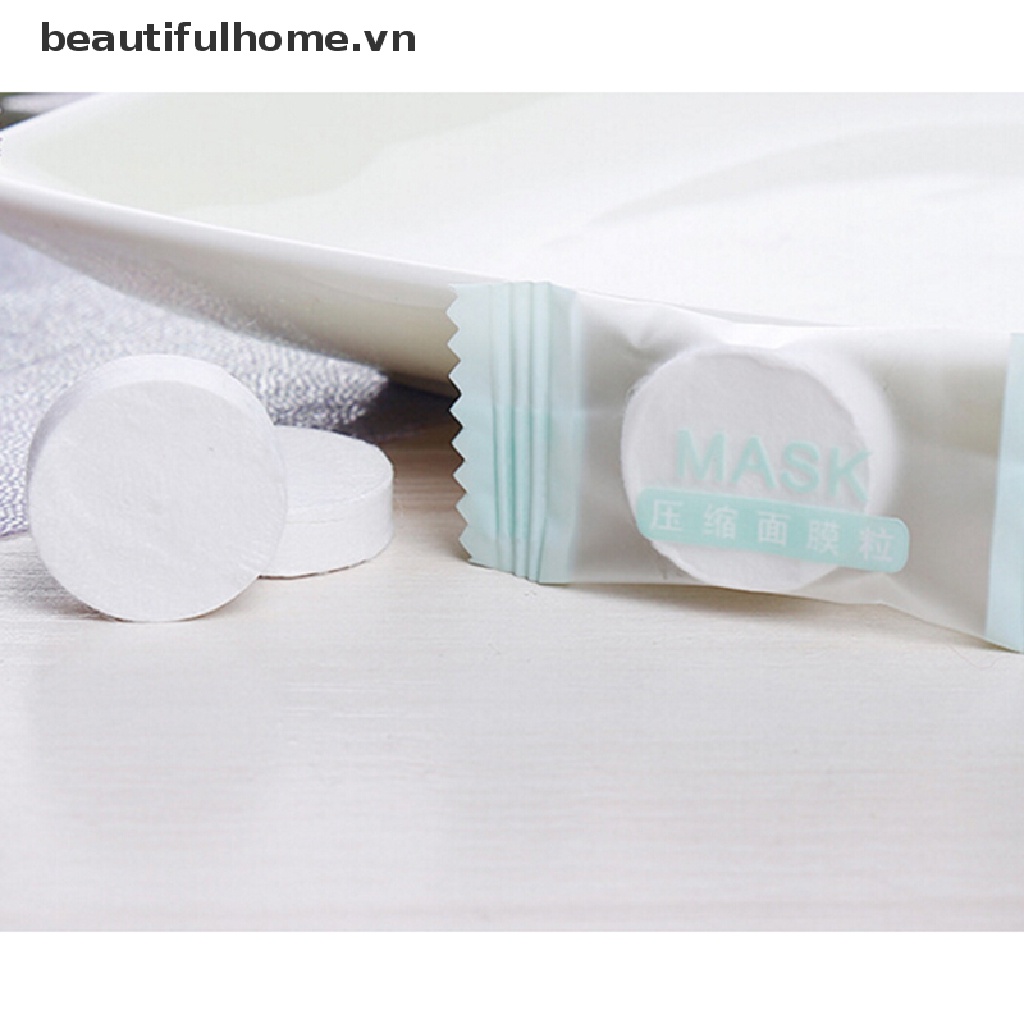 Mặt Nạ Nén Bằng Vải Không Dệt Sử Dụng Tại Nhà