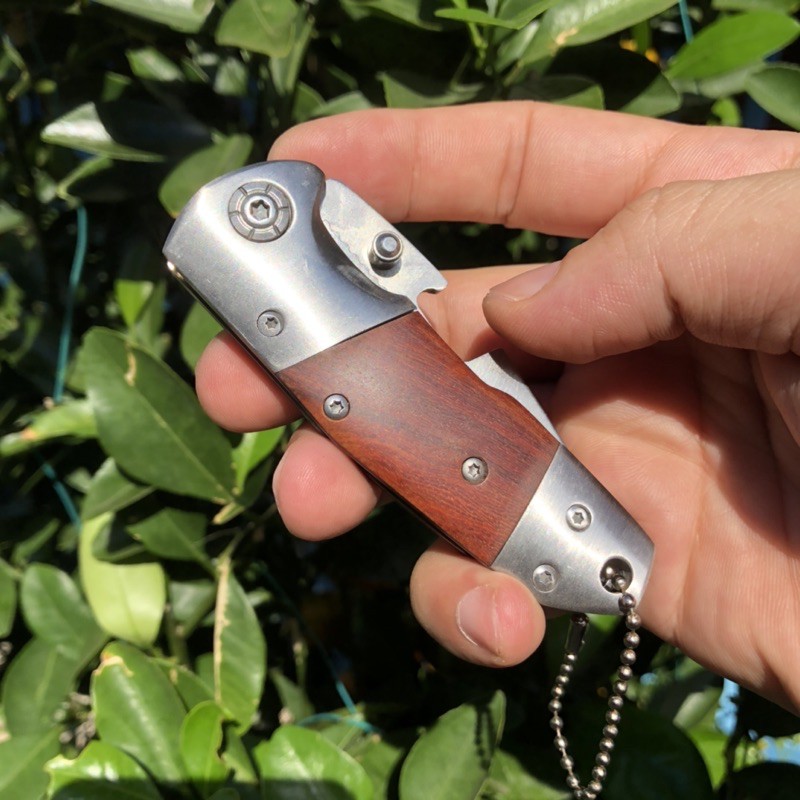 Dao phượt - dao gọt hoa quả Usa treo móc khoá xe xịn sò