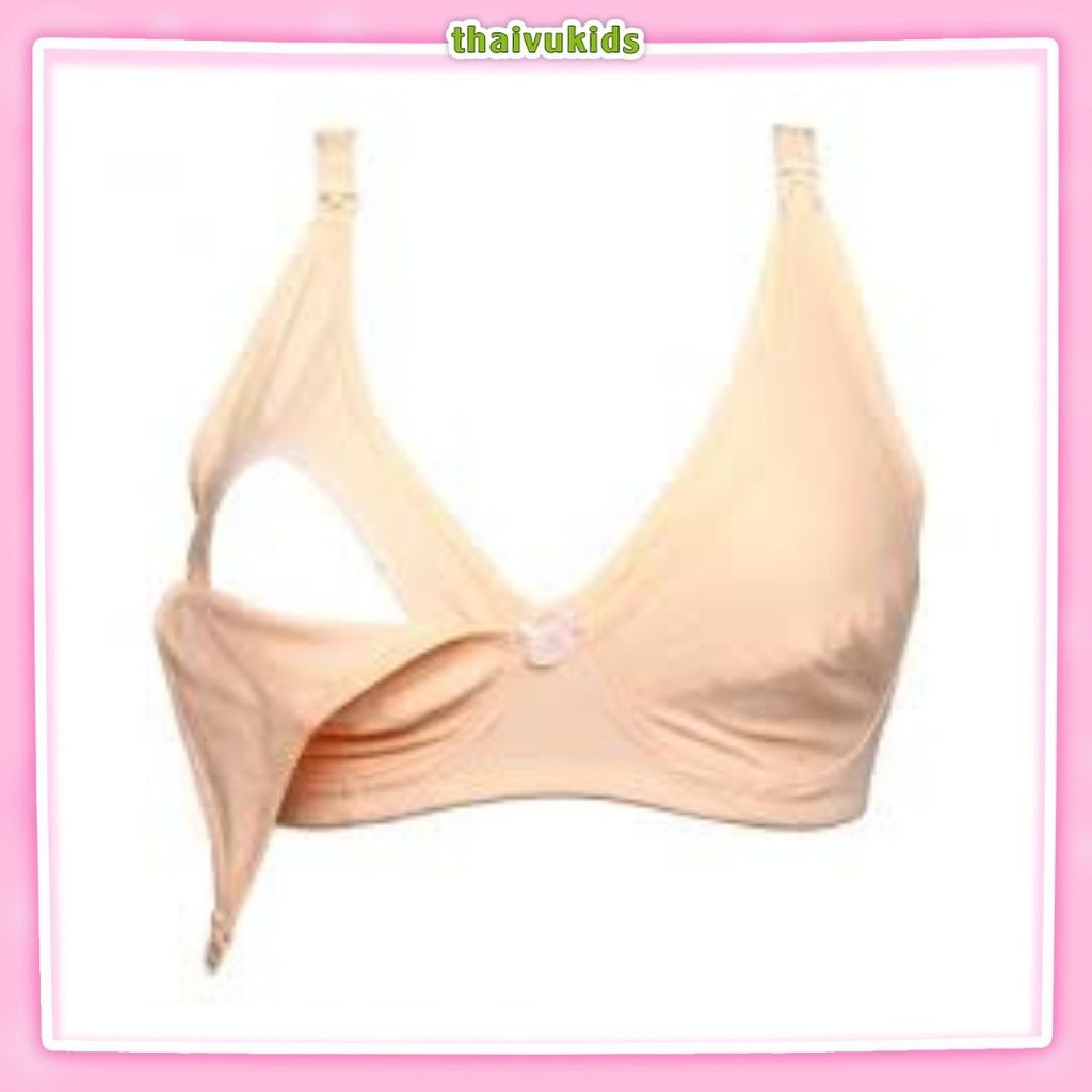 Áo ngực, áo lót cho con bú ti không gọng đệm AL01