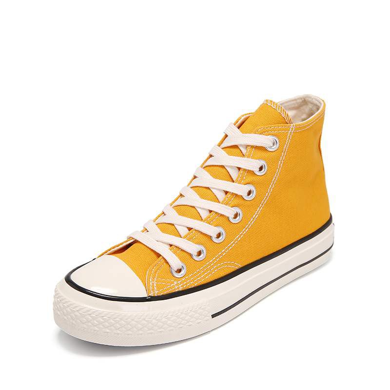 Giày thể thao nữ cv cao cổ chất liệu vải canvas kiểu dáng trẻ trung phong cách ulzzang hàn quốc đẹp giá rẻ | BigBuy360 - bigbuy360.vn