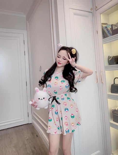 [Mã FAMAYWA giảm 10K đơn 50K] BÁN SỈ BỘ COTTON HÌNH THÚ QUẦN GIẢ VÁY CUTE ( bảng màu tự chụp ) | BigBuy360 - bigbuy360.vn