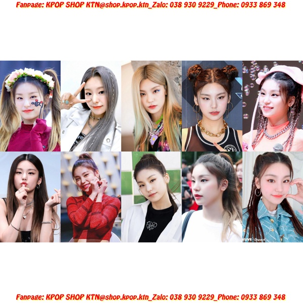 CARD BO GÓC YEJI ITZY