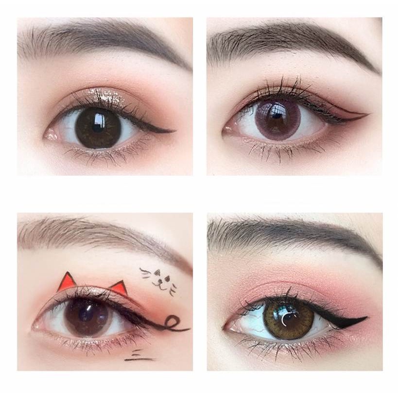 Bút Kẻ Mắt / Bút Kẻ Mắt Dạng Lỏng Màu Đen Nhanh Khô Chống Thấm Nước Lâu Trôi Không Bị Nhòe Dành Cho Người Mới Tập Trang Điểm