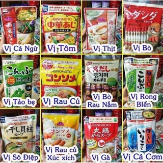 Hạt nêm cho bé, gia vị cho bé ăn dặm nhật bản