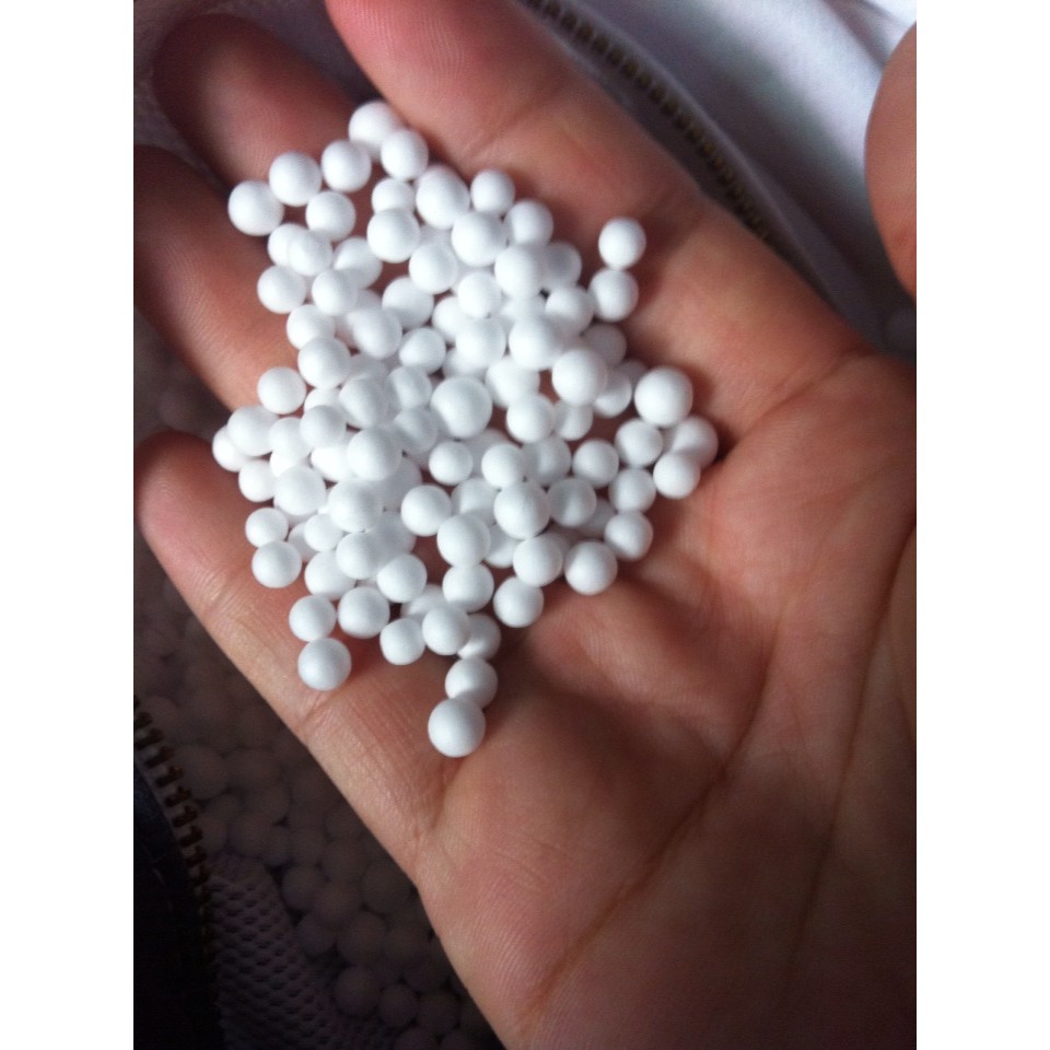 1kg hạt xốp trắng nhiều size