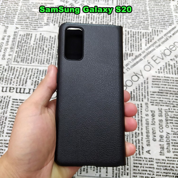 Bao Da Samsung Galaxy S20 / S20 Plus / S20 Ultra Kiểu Dáng Gấp 2 Mặt Và Có Phối Ví Sang Trọng | BigBuy360 - bigbuy360.vn