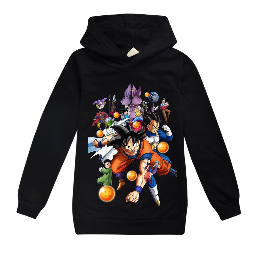 Áo Hoodie In Họa Tiết Hoạt Hình Dragon Ball Thời Trang 2020 Cho Bé | BigBuy360 - bigbuy360.vn