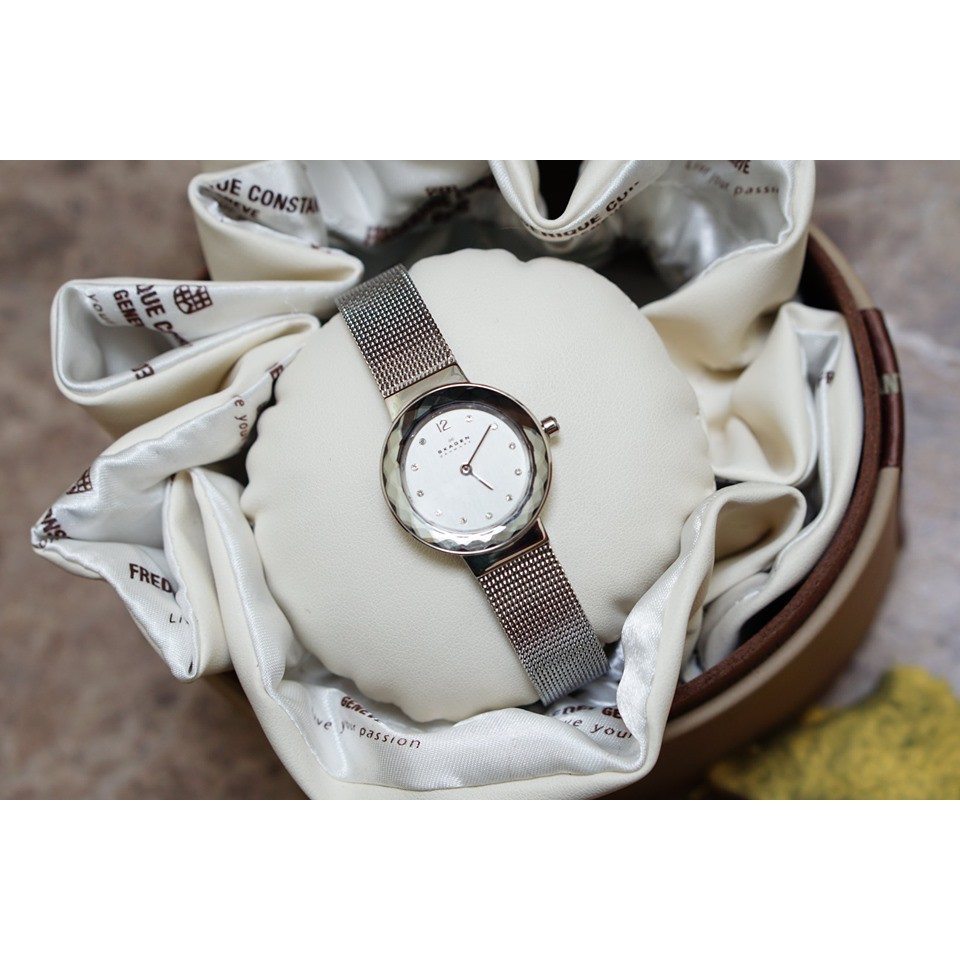 Đồng hồ Nữ Skagen Dây kim loại 456SGSG