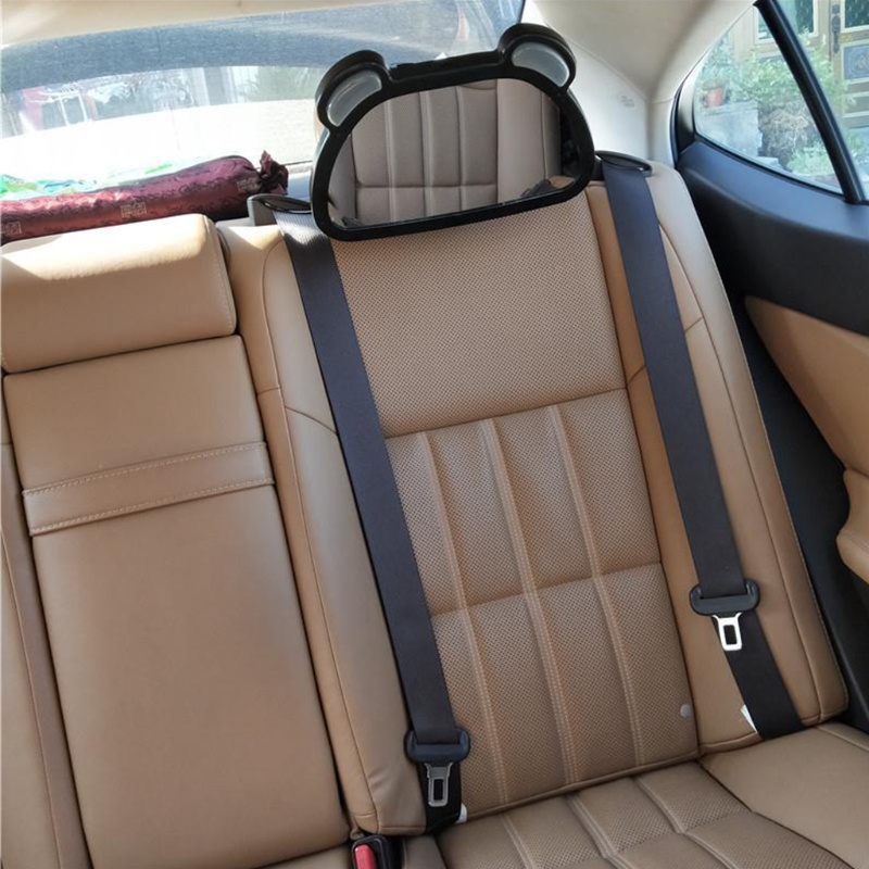 Gương Chiếu Hậu Tích Hợp Đèn LED Gắn Ghế Ngồi Xe Hơi An Toàn Cho Bé