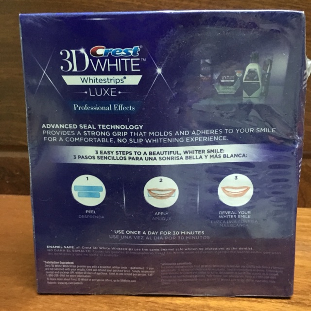 Tẩy trắng răng 3D Crest White