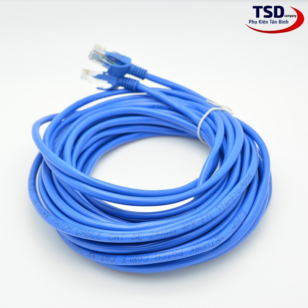 Cáp Mạng 2 Đầu Bấm Sẵn Tốc Độ CAT 5E LXF Dài 1M5