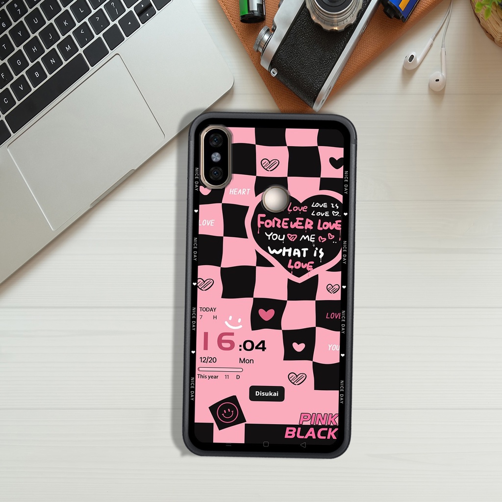 Ốp Lưng XIAOMI REDMI NOTE 5 - NOTE 5 PRO - NOTE 6 - NOTE 6 PRO, In Hình &quot;Black Heart&quot; Phong Cách Đẹp.