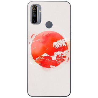 Ốp lưng Realme C3, C3i in hình Mặt trăng đỏ