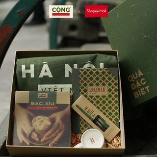 Hộp quà tặng Cộng Cà Phê - Hộp Cần Cù