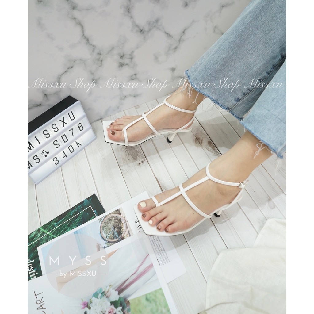 Giày sandal nữ chiến binh xỏ ngón 5cm thời trang MYSS - SD76