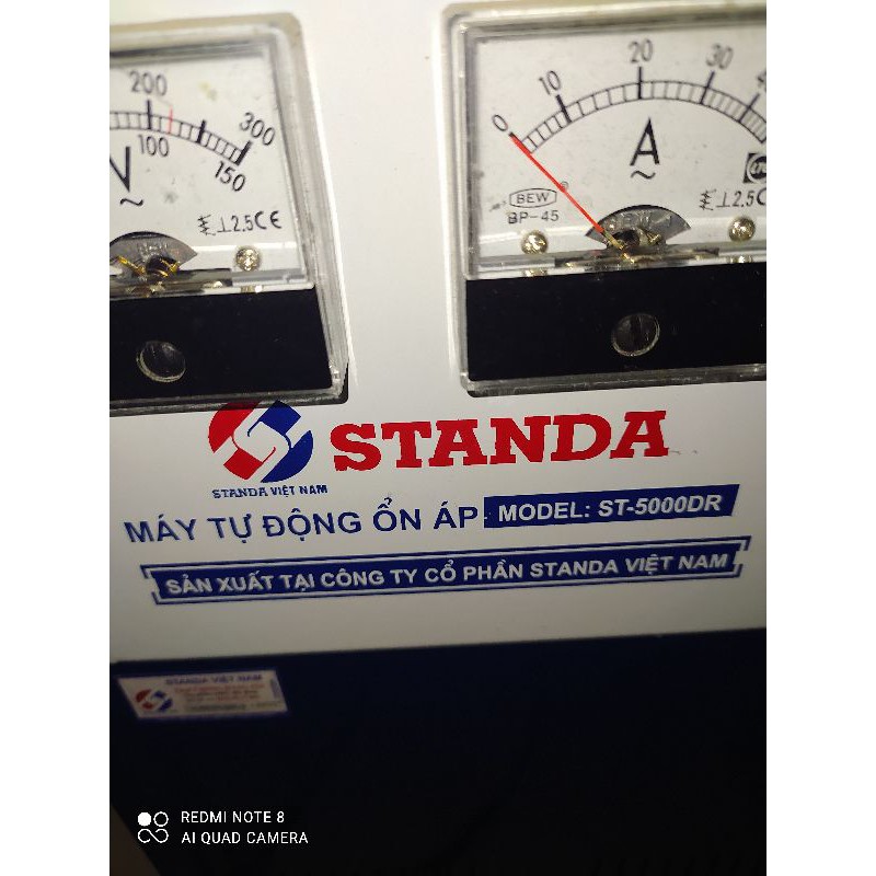 Ổn áp STANDA 5KW 100% Dây Đồng